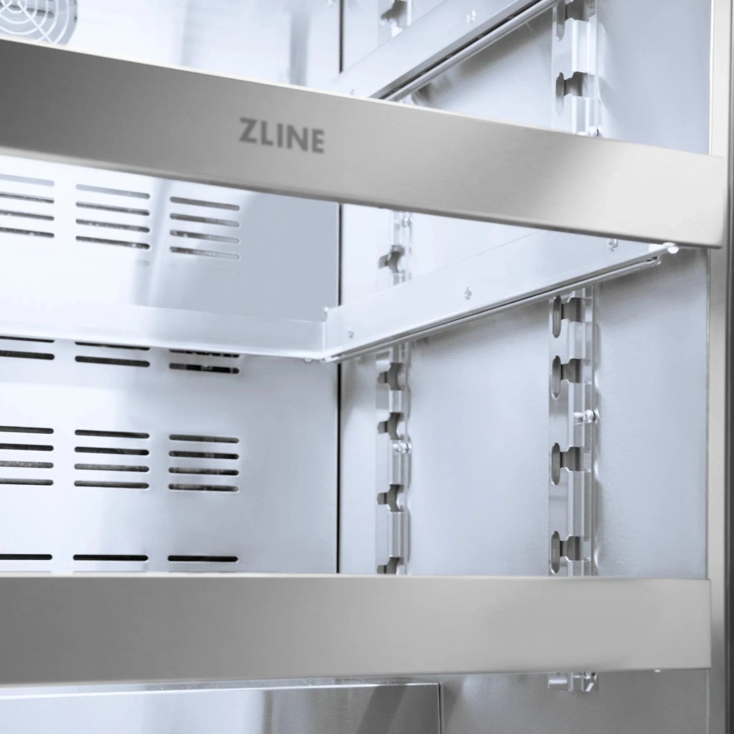 ZLINE Autograph Edition 24 in. Touchstone 151 Can Beverage Fridge With Stainless Steel Glass Door And Polished Gold Handle RBSOZ-GS-24-G